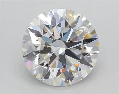 4.02ct F VS1 Rare Carat Ideal Cut Round Lab Grown Diamond