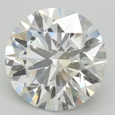 5.10ct E SI1 Rare Carat Ideal Cut Round Lab Grown Diamond