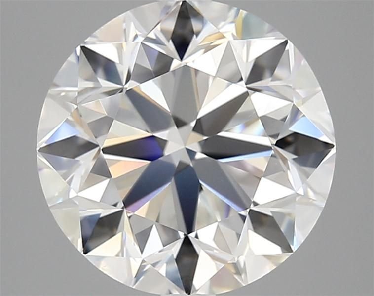 4.01ct F VS2 Very Good Cut Round Diamond