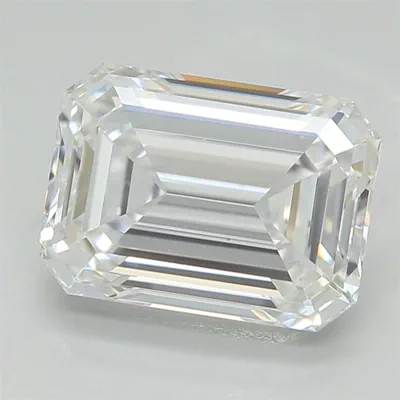 1.54ct E VS1 Rare Carat Ideal Cut Emerald Lab Grown Diamond