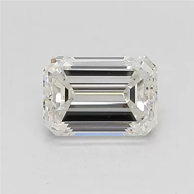 1.00ct G SI1 Excellent Cut Emerald Lab Grown Diamond