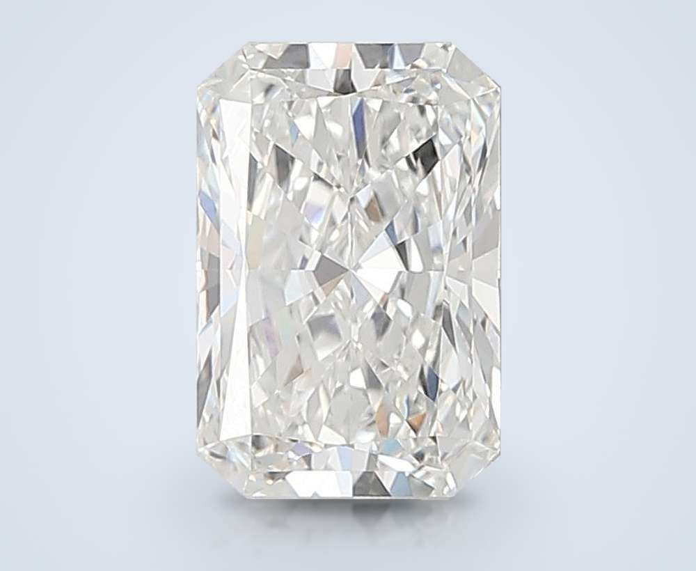3.80ct F VS1 Rare Carat Ideal Cut Radiant Lab Grown Diamond