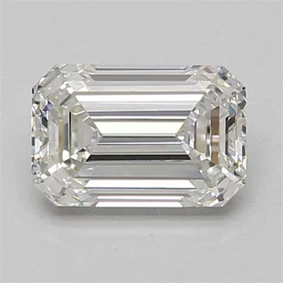 1.56ct F VS1 Excellent Cut Emerald Lab Grown Diamond