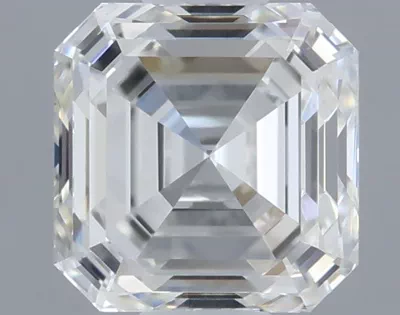 0.65ct I VS1 Rare Carat Ideal Cut Asscher Diamond