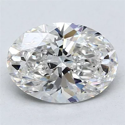 2.05ct F VS2 Rare Carat Ideal Cut Oval Lab Grown Diamond