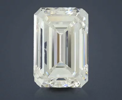 4.28ct F VS1 Rare Carat Ideal Cut Emerald Lab Grown Diamond
