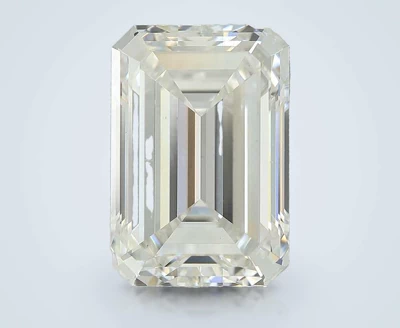 4.28ct F VS1 Rare Carat Ideal Cut Emerald Lab Grown Diamond