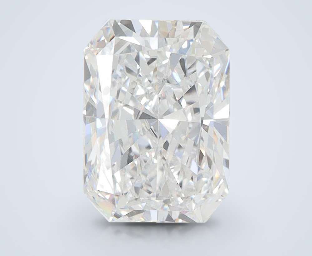 2.51ct D VVS2 Rare Carat Ideal Cut Radiant Lab Grown Diamond