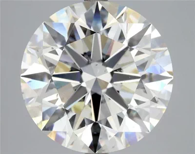 5.70ct I SI1 Rare Carat Ideal Cut Round Diamond