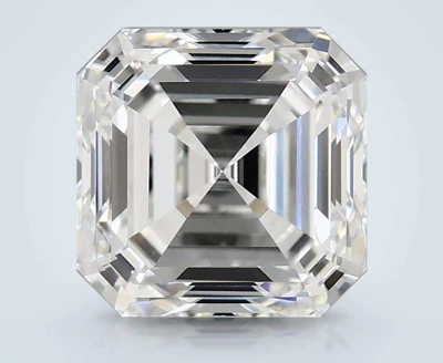 3.01ct E VVS2 Rare Carat Ideal Cut Asscher Lab Grown Diamond