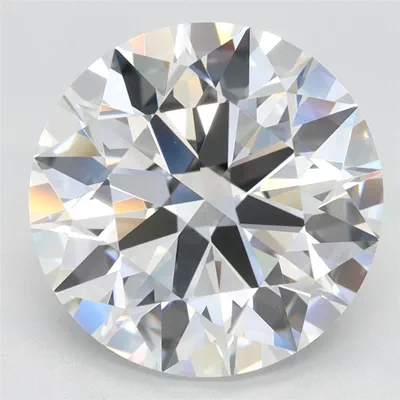 4.52ct F IF Rare Carat Ideal Cut Round Lab Grown Diamond