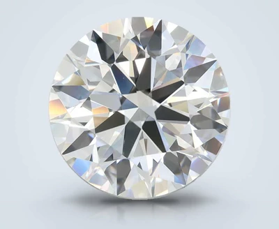 4.52ct F IF Rare Carat Ideal Cut Round Lab Grown Diamond