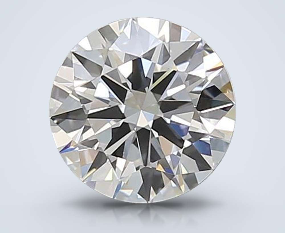 1.08ct D VS1 Rare Carat Ideal Cut Round Lab Grown Diamond