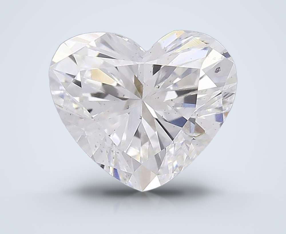 1.06ct E SI1 Very Good Cut Heart Lab Grown Diamond