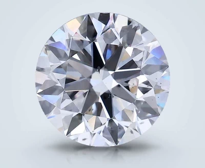 2.20ct D SI1 Rare Carat Ideal Cut Round Diamond