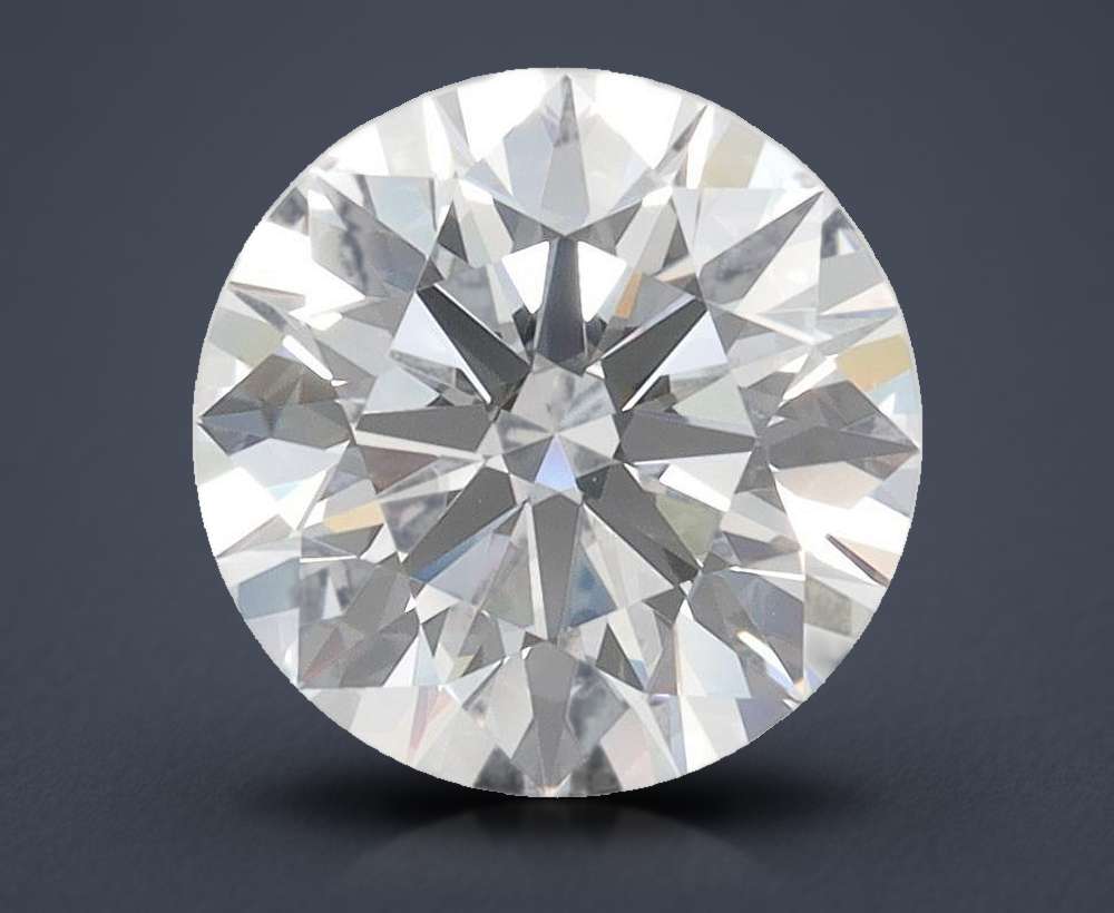 2.03ct D VVS1 Rare Carat Ideal Cut Round Lab Grown Diamond