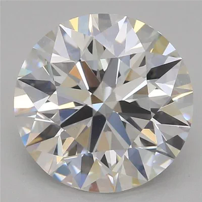 2.01ct F VS1 Rare Carat Ideal Cut Round Lab Grown Diamond