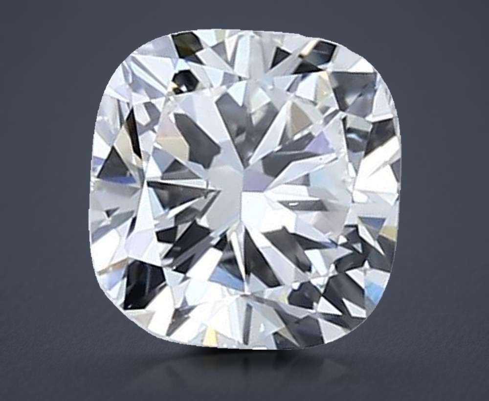 1.30ct H SI1 Very Good Cut Cushion Diamond
