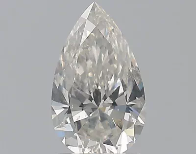 1.07ct G SI2 Rare Carat Ideal Cut Pear Diamond
