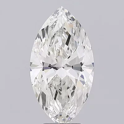 5.07ct H VVS2 Rare Carat Ideal Cut Marquise Lab Grown Diamond