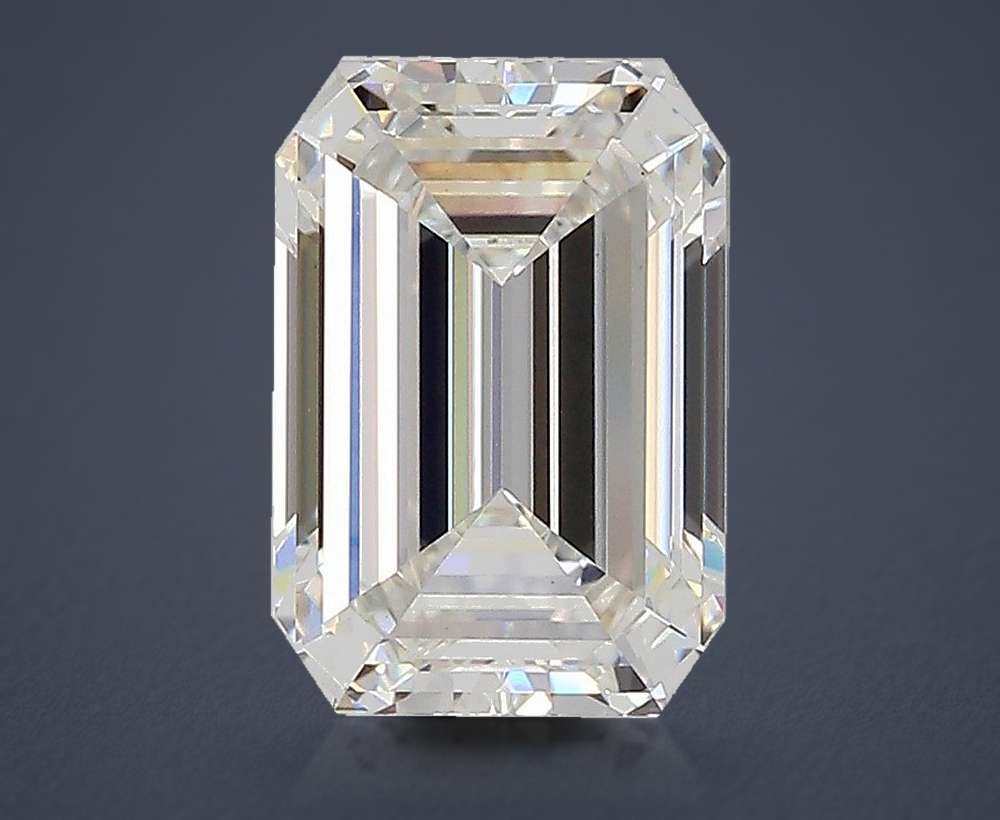 2.59ct E VS1 Rare Carat Ideal Cut Emerald Lab Grown Diamond