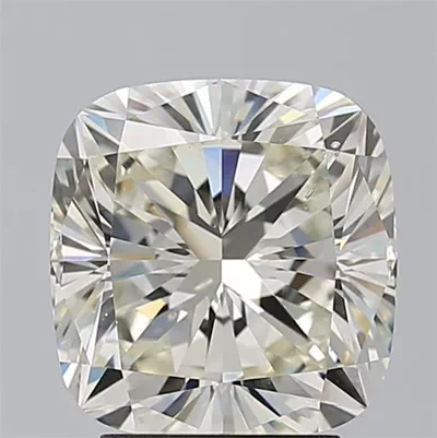 3.32ct K SI1 Rare Carat Ideal Cut Cushion Diamond