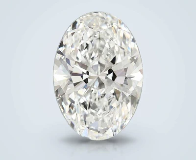 10.06ct F VVS2 Rare Carat Ideal Cut Oval Lab Grown Diamond