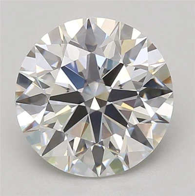 3.65ct F VVS2 Rare Carat Ideal Cut Round Lab Grown Diamond