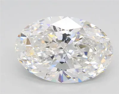2.01ct D VS2 Rare Carat Ideal Cut Oval Lab Grown Diamond