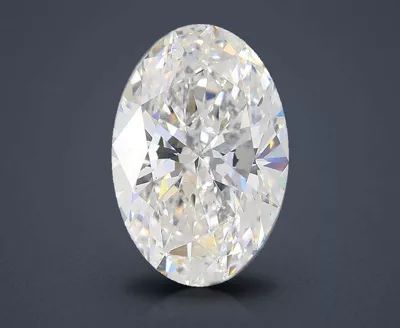 2.01ct D VS2 Rare Carat Ideal Cut Oval Lab Grown Diamond