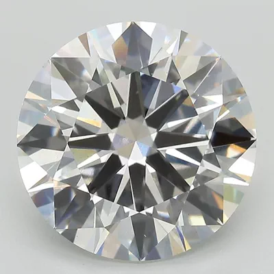 6.01ct F VS1 Rare Carat Ideal Cut Round Lab Grown Diamond