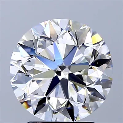 3.02ct D VS2 Very Good Cut Round Diamond