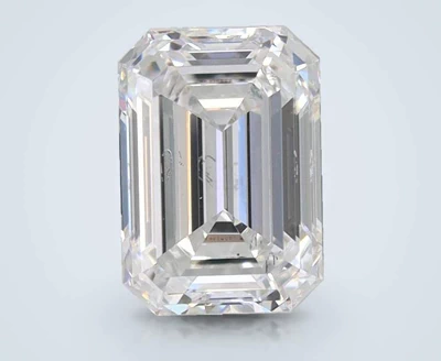 1.03ct D SI1 Rare Carat Ideal Cut Emerald Lab Grown Diamond