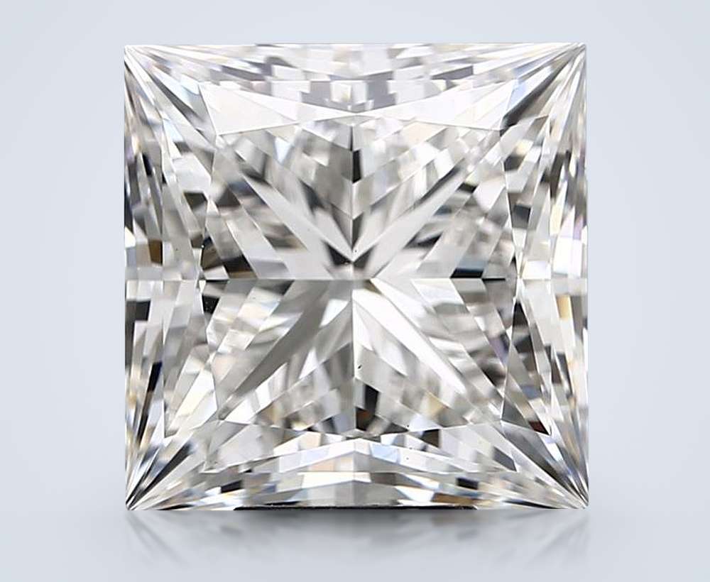 8.72ct F VS1 Rare Carat Ideal Cut Princess Lab Grown Diamond