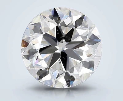 4.01ct F SI1 Very Good Cut Round Diamond