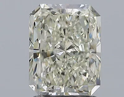 1.71ct K SI1 Excellent Cut Radiant Diamond