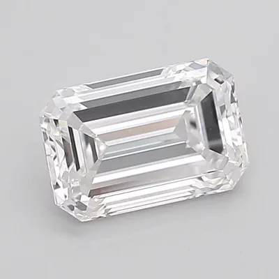 2.53ct E VVS2 Rare Carat Ideal Cut Emerald Lab Grown Diamond