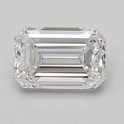 1.22ct D VS1 Rare Carat Ideal Cut Emerald Lab Grown Diamond