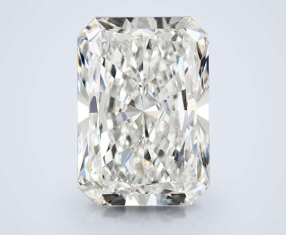 10.79ct F VVS2 Rare Carat Ideal Cut Radiant Lab Grown Diamond
