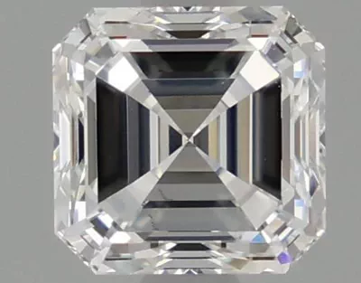 1.49ct E VS2 Very Good Cut Asscher Lab Grown Diamond