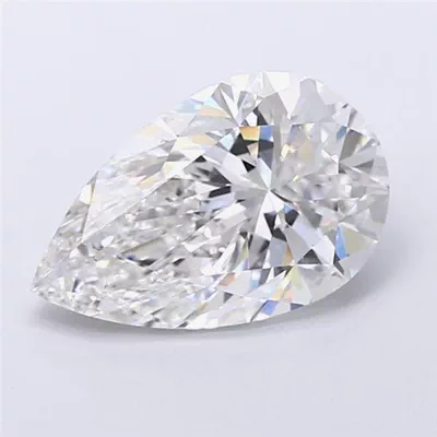 2.53ct E VS1 Very Good Cut Pear Lab Grown Diamond