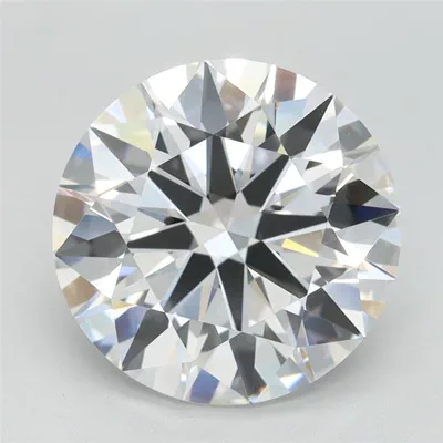 3.02ct D VS1 Rare Carat Ideal Cut Round Lab Grown Diamond