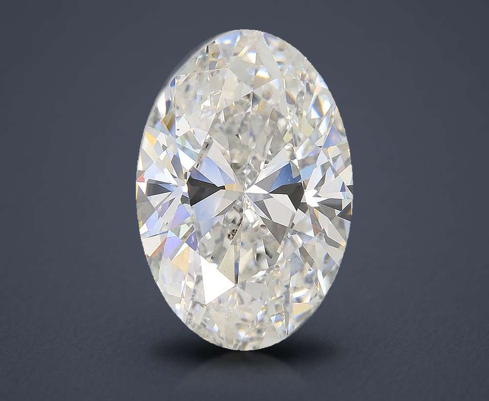 10.01ct F VS1 Rare Carat Ideal Cut Oval Lab Grown Diamond
