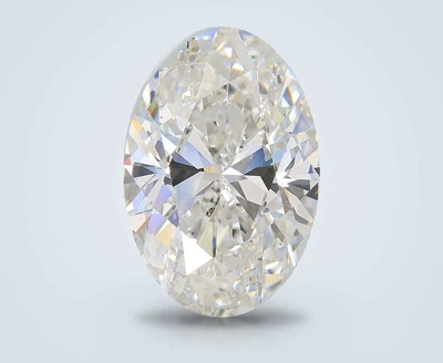 10.01ct F VS1 Rare Carat Ideal Cut Oval Lab Grown Diamond