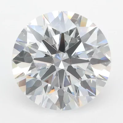 5.02ct D FL Rare Carat Ideal Cut Round Lab Grown Diamond