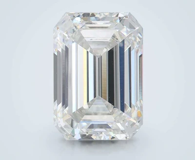 3.04ct F VS1 Rare Carat Ideal Cut Emerald Lab Grown Diamond
