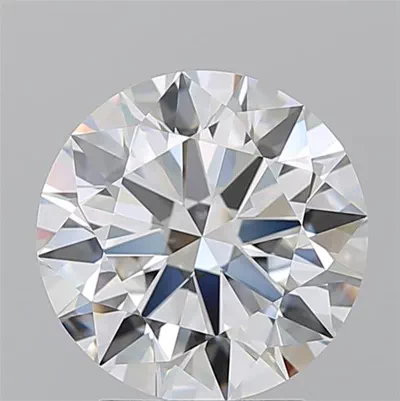 3.23ct F VS1 Rare Carat Ideal Cut Round Diamond