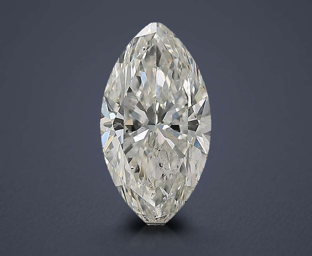 2.01ct H SI2 Rare Carat Ideal Cut Marquise Diamond