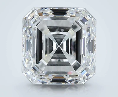 3.00ct F VS2 Very Good Cut Asscher Diamond