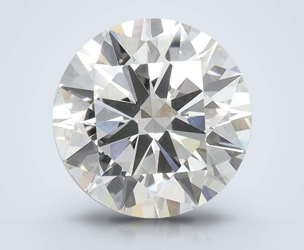 2.52ct G VS2 Rare Carat Ideal Cut Round Lab Grown Diamond